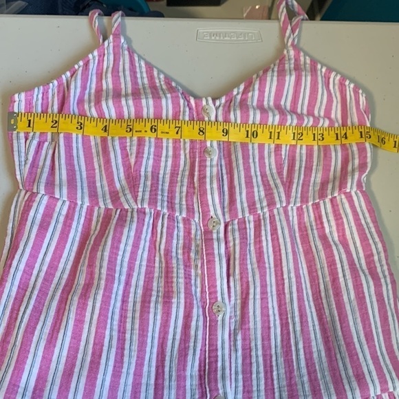 Universal Thread Pink Stripe Maxi Dress - Picture 10 of 15